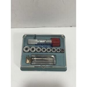 Vintage Socketool Kit by Shelton Tools, Socket Ratchet Travel Tool Kit - USA